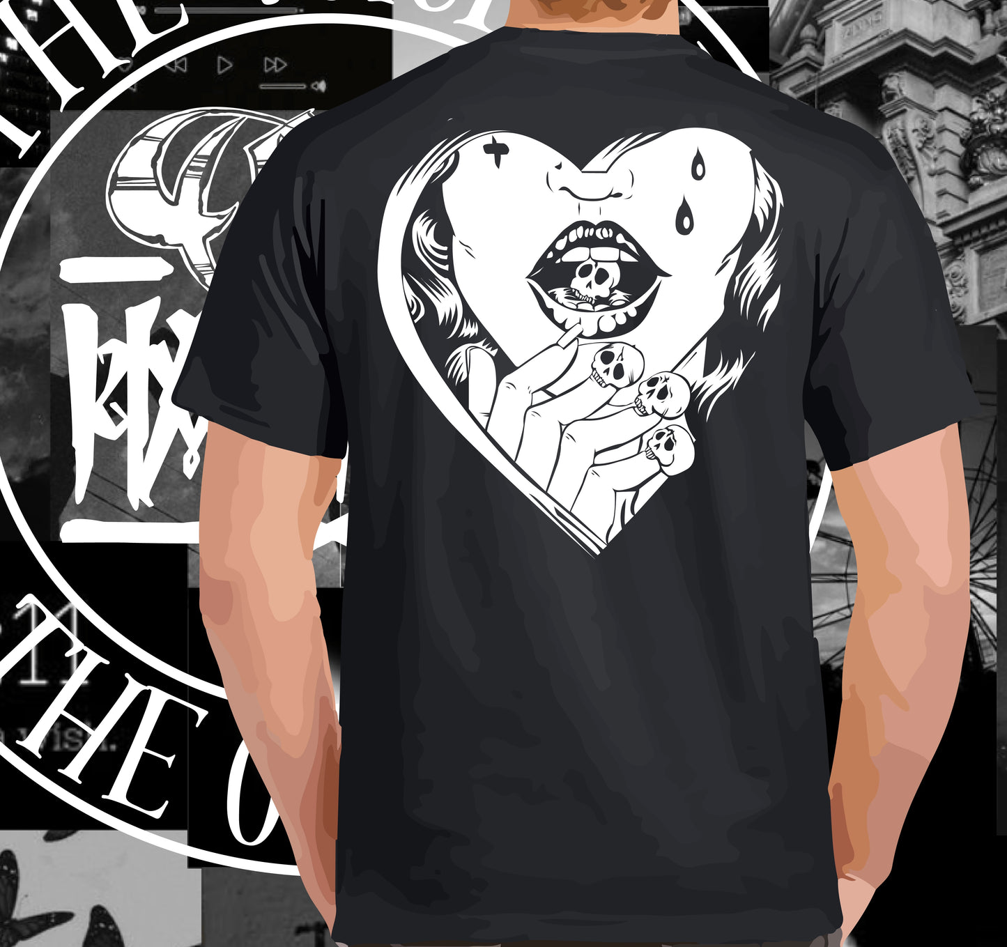 Kiss Kiss - OldHauntsClothing